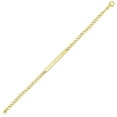 thumbnail image 2 of Mommy and Me Curb ID Chain Bracelet in 14K Gold, 2 of 4