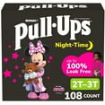 thumbnail image 3 of Pull-Ups Night-Time Potty Training Pants for Girls, Sizes 2T-4T, 3 of 13