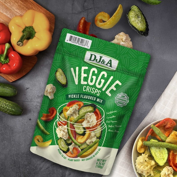 DJ&A Pickle Veggie Crisps, 6.35oz - Samsclub.com