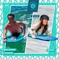 thumbnail image 2 of Alendec Hyperwing Hybrid Water Snow Board Sled, 42.5" with Coil Leash, 2 of 11