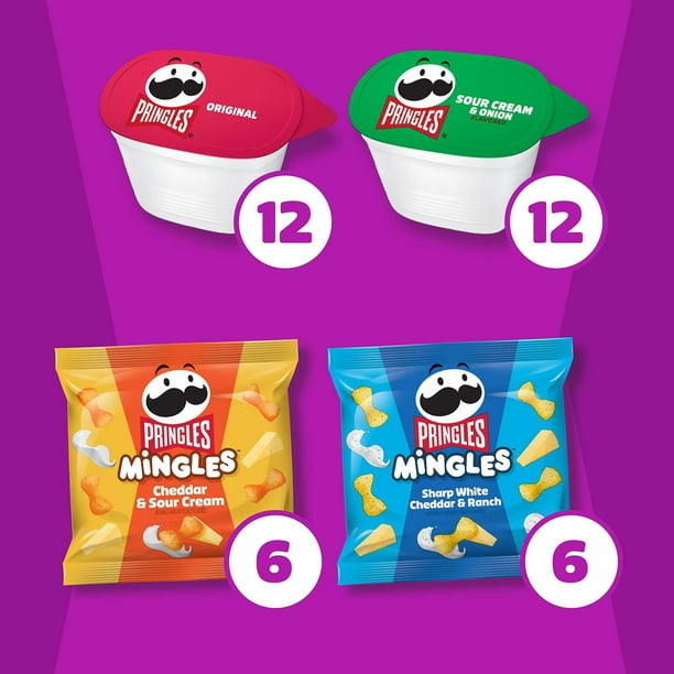 Pringles Mingles and Singles Snack Variety Pack, 36 ct. - Samsclub.com