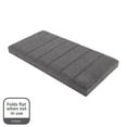 thumbnail image 9 of Seville Classics Foldable Storage Bench Ottoman with Handles (Modern Gray),  30" W x 15.7" D x 15.7" H, 9 of 14