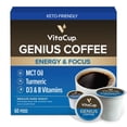 thumbnail image 1 of VitaCup Medium-Dark Roast Single Serve Coffee Pods, Genius Blend 60 ct., 1 of 5