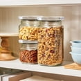 thumbnail image 2 of Ball Stack & Store Jars, Glass Storage Jars, Quart and Half Gallon, 3-Pack, 2 of 3