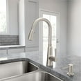 thumbnail image 5 of Moen Trew Spot Resist Stainless Single Handle Pulldown Kitchen Faucet, 5 of 8