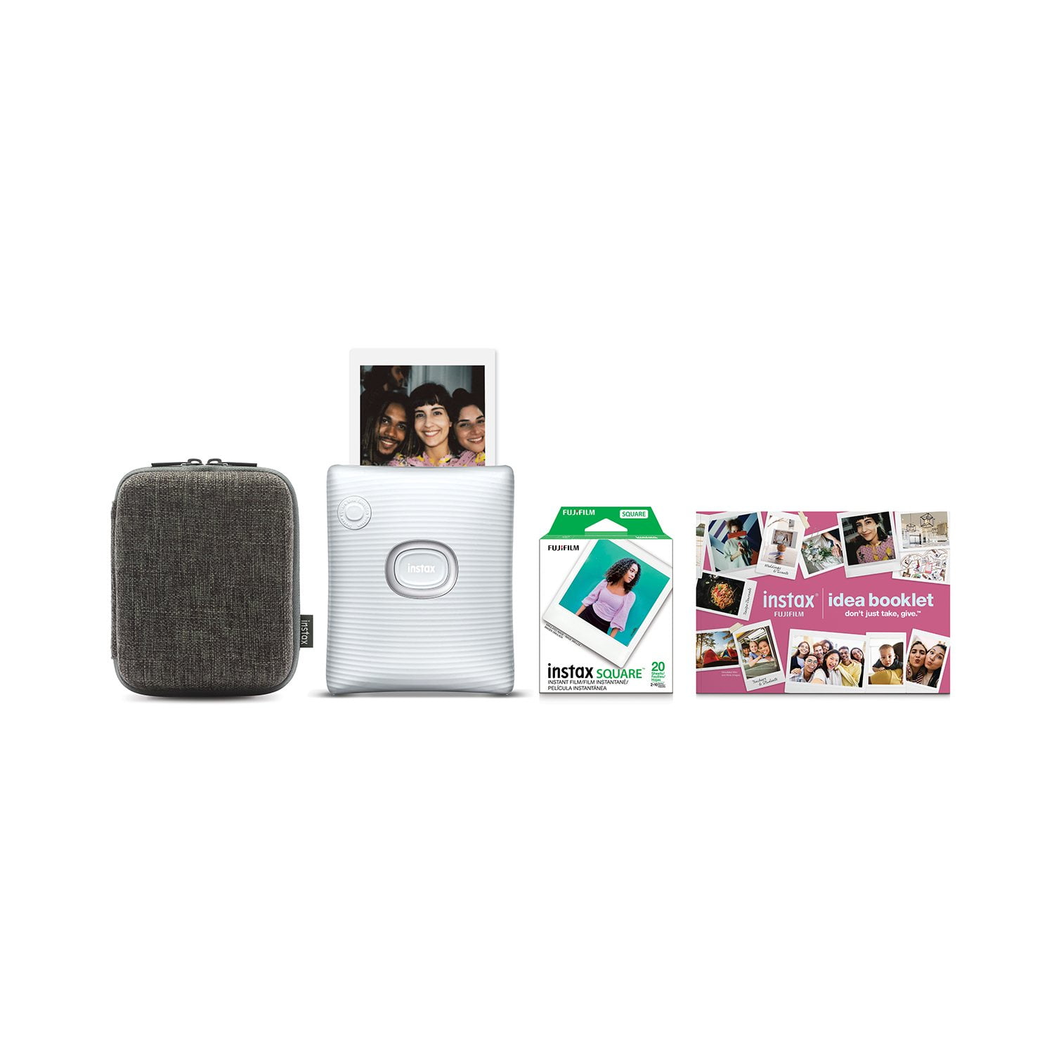 Fujifilm instax Square Link Smartprinter Bundle, White - Samsclub.com