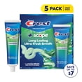 thumbnail image 1 of Crest Complete + Scope Outlast Ultra Toothpaste, 6.3 oz., 5 pk., 1 of 11