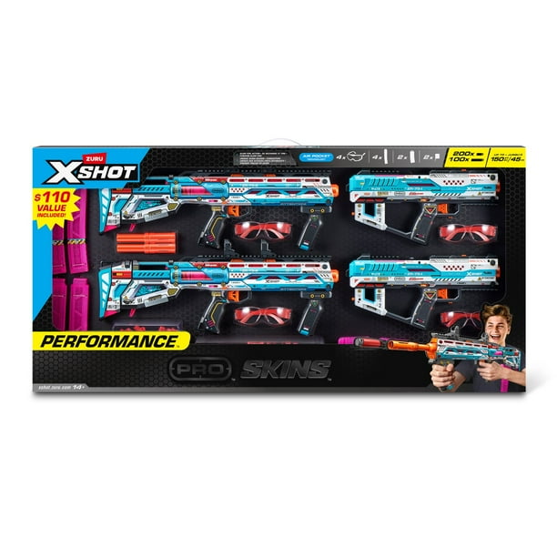 ZURU X-SHOT PRO Series Fury-X and Longshot Combo Pack - Samsclub.com