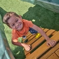 thumbnail image 10 of KidKraft Overland Heights Wooden Swing Set with Monkey Bars, 10 of 12