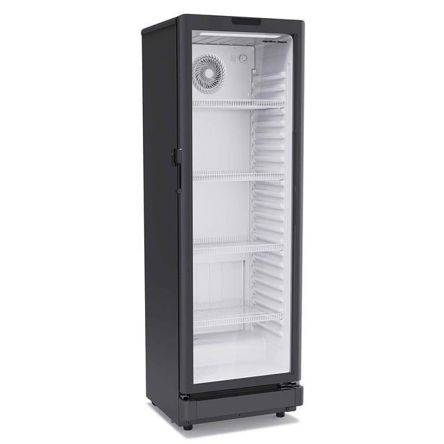 Hamilton Beach Glass Display Commercial Refrigerator