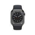 thumbnail image 2 of Apple Watch Series 8 GPS + Cellular 41mm Stainless Steel Case with Sport Band and Band Size, 2 of 10