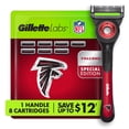 thumbnail image 1 of Gillette Labs Official Falcons Licensed Men's Razor, Handle + 8 Cartridges, 1 of 10