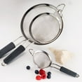 thumbnail image 3 of Tramontina Stainless Steel Mesh Strainer with Silicone Grip (3 pk.), 3 of 6