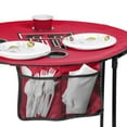thumbnail image 5 of Logo Brands NCAA 27.6" Round Tailgate Table with Shelf, 5 of 5