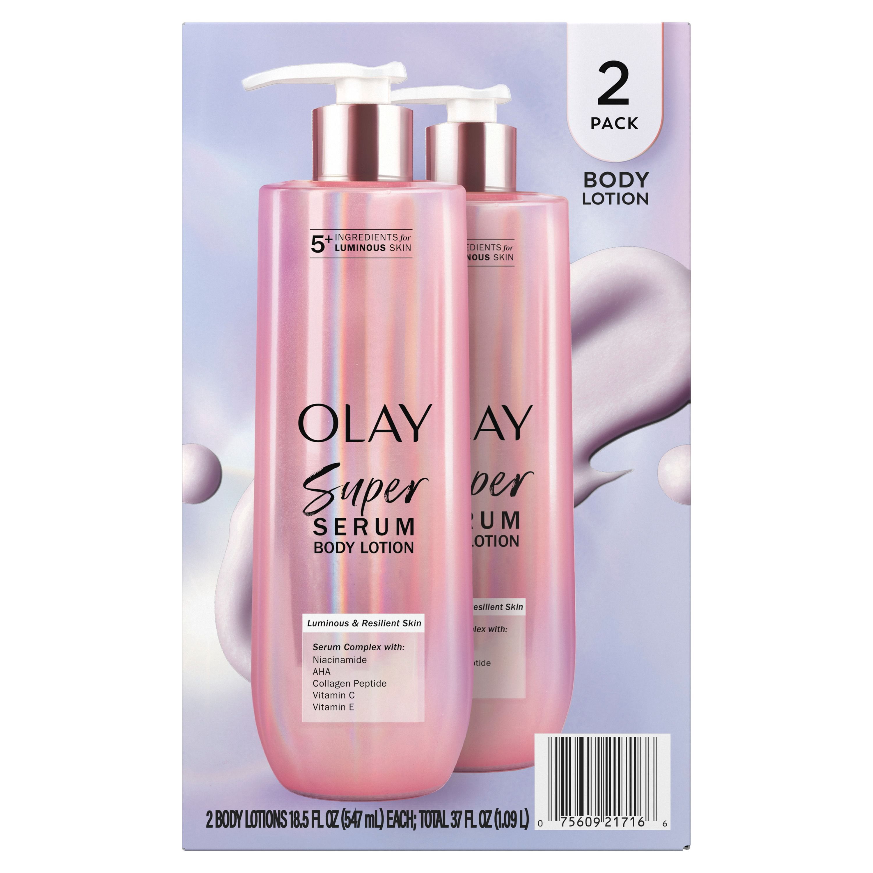 Olay Super Serum Body Lotion, 18.5 fl. oz., 2 pk. - Samsclub.com