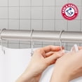 thumbnail image 3 of Arm & Hammer™ Waterproof Fabric Shower Curtain/Liner, 70"x72", 3 of 9