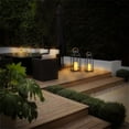 thumbnail image 4 of Deck Impressions Rechargeable Indoor/Outdoor Candles, 4-Pack, 4 of 8
