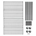 thumbnail image 17 of Seville Classics MEGA RACK 4-Tier NSF Steel Wire Shelving, 60" x 24" x 76" H, 17 of 17