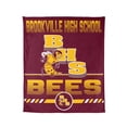 thumbnail image 1 of Logo Brands Brookville High School 60"x70" Super Plush Blanket, 1 of 7