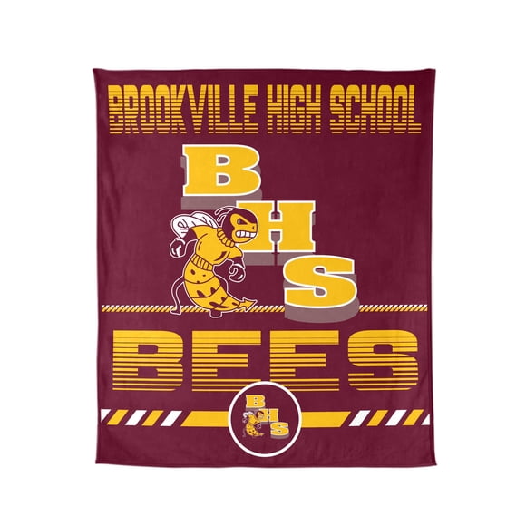 Logo Brands Brookville High School 60"x70" Super Plush Blanket