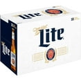 thumbnail image 1 of Miller Lite Lager Beer, 12 fl. oz. bottle, 18 pk., 1 of 5