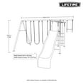 thumbnail image 5 of Lifetime Monkey Bar Adventure Swing Set, 5 of 25