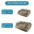 thumbnail image 2 of Canine Creations Sofa Couch Pet Bed, Choose Size and Color, 2 of 8