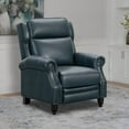 thumbnail image 1 of Pollenza Top-Grain Leather Recliner, 1 of 7