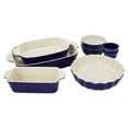 thumbnail image 3 of Henckels Ceramics 8-Piece Mixed Bakeware & Serving Set, 3 of 3