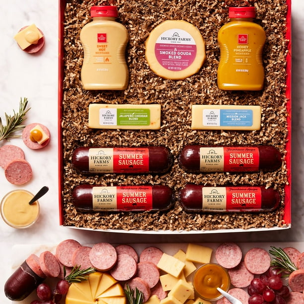 Hickory Farms Deluxe Meat & Cheese Gift Set - Samsclub.com