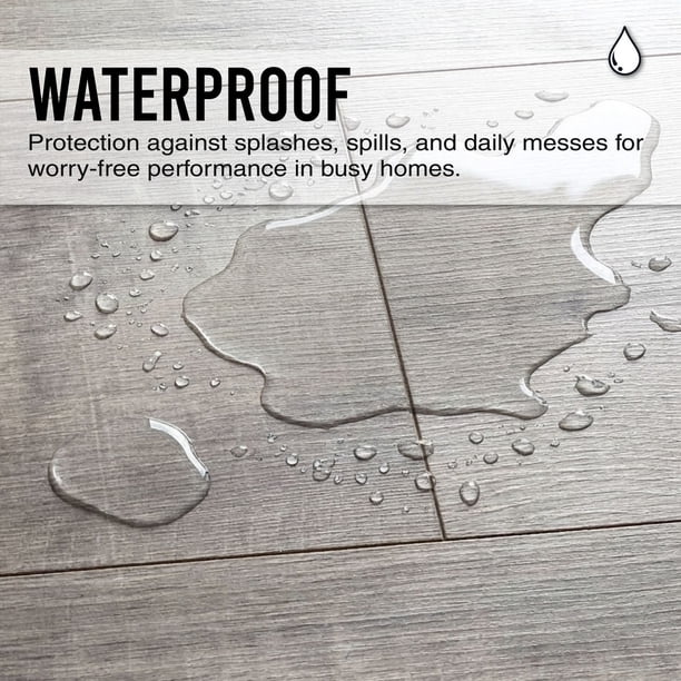 Select Surfaces Rockwell Waterproof AC5 Laminate Flooring 12 mm
