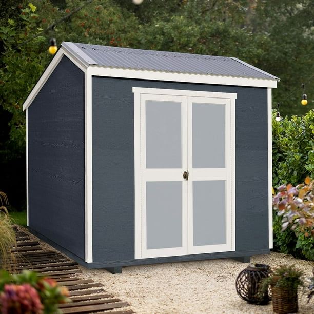 Handy Home Products Gardena 8' x 6' Outdoor Wood Utility Shed
