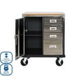 thumbnail image 4 of Seville Classics UltraHD 4-Drawer Rolling Cabinet, 28" W x 25" D x 34.5" H, 4 of 12