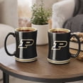 thumbnail image 4 of Logo Brands Purdue Boilermakers 14oz Relief Mug Set, 4 of 4