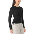 thumbnail image 4 of Member's Mark Women's Ruched Long Sleeve Top, 4 of 8