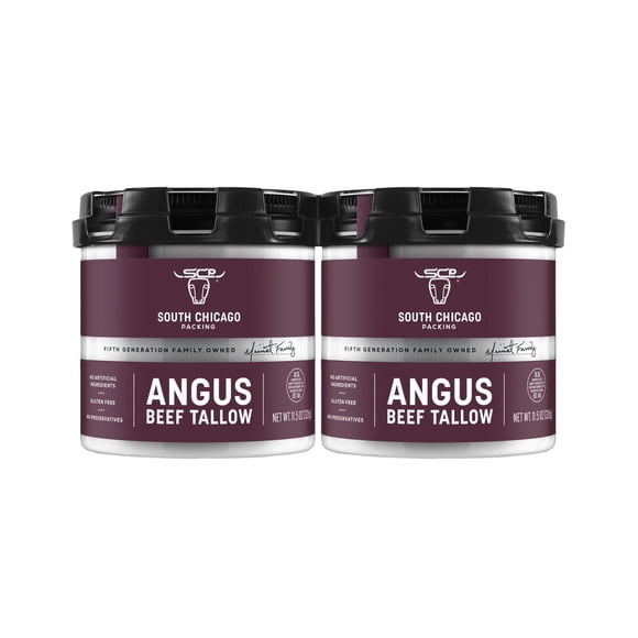 South Chicago Packing Angus Beef Tallow, 11.5 oz., 2 pk.