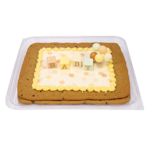 Bear Blocks Half Sheet Cookie Cake