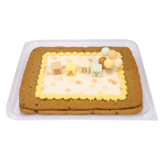 Bear Blocks Half Sheet Cookie Cake