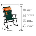 thumbnail image 3 of Logo Brands Miami Hurricanes Bungee Rocker, 3 of 5