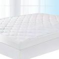 thumbnail image 3 of Serta 4" Fiberfill & Gel Memory Foam Pillow Top Mattress Topper, Assorted Sizes, 3 of 5