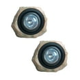 thumbnail image 1 of Deck Impressions Sandstone Solar Rock Light - 2 Pack, 1 of 6