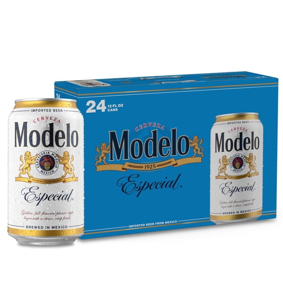 Modelo Especial Mexican Lager Beer, 12 fl. oz. can, 24 pk.