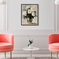thumbnail image 3 of Cream Roses Vase Floral Canvas Print by Oliver Gal Prints, 3 of 4