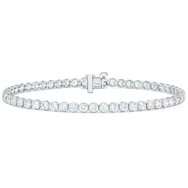 Lab Created Tennis Bracelet in 14K Gold