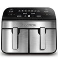thumbnail image 1 of Gourmia 10-Quart Dual Basket Digital Air Fryer with Sync Finish and Sync Cook, 1 of 9