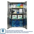 thumbnail image 7 of Seville Classics UltraHD Storage Cabinet, 36" W x 24" D x 72" H, 7 of 19