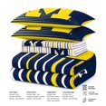 thumbnail image 5 of Logo Brands Michigan Wolverines Bed-In-A-Bag Set, 5 of 5