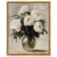 thumbnail image 2 of Cream Roses Vase Floral Canvas Print by Oliver Gal Prints, 2 of 4