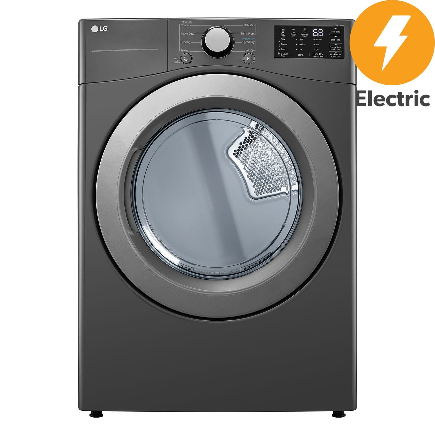 LG 7.4 cu. ft. Electric Dryer with Sensor Dry - Samsclub.com