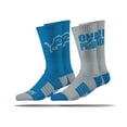 thumbnail image 1 of Detroit Lions Adult 2-Pack Crew Socks, 1 of 3
